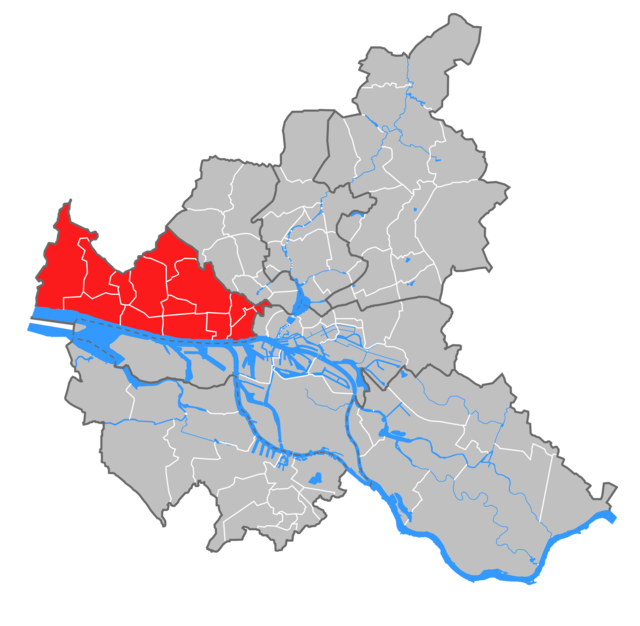 Poziția localității Hamburg-Altona