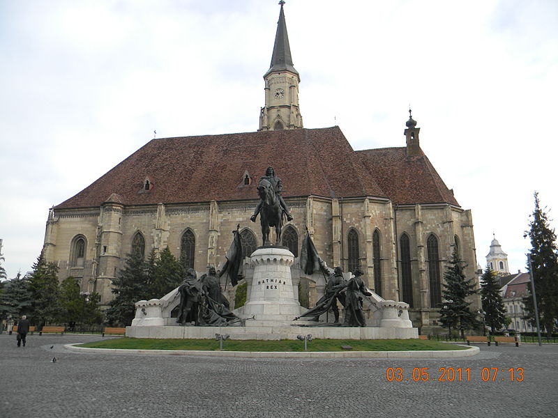 File:Biserica romano-catolică "Sf. Mihail" - Cluj-Napoca (judetul Cluj).jpg