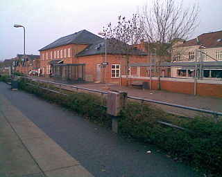 <span class="mw-page-title-main">Bjerringbro railway station</span> Railway station in Jutland, Denmark