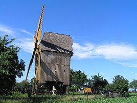 The last post mill in the Altenburger Land, built in 1732.
