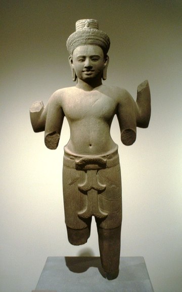 Bodhisattva Lokesvara, Camboya siglo 12.