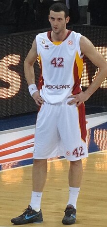 Savović in the 2012 Galatasaray jersey