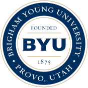 Brigham Young University medaillon.svg