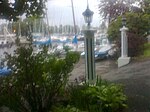 Britannia Yacht Club gardens by Harbourmaster Gate