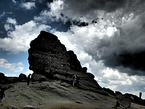 The Sphinx in Bucegi Mountains, Romania