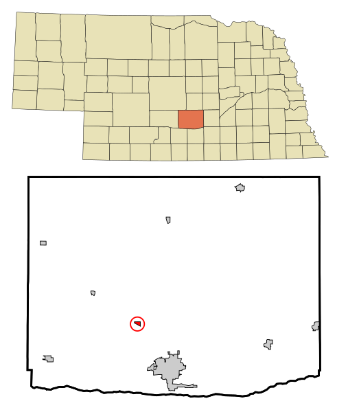 File:Buffalo County Nebraska Incorporated and Unincorporated areas Riverdale Highlighted.svg