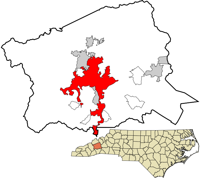 File:Buncombe County North Carolina incorporated and unincorporated areas Asheville highlighted.svg