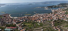 Vista aérea de Cambados