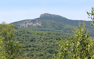 Camels Hump mountain in United States of America