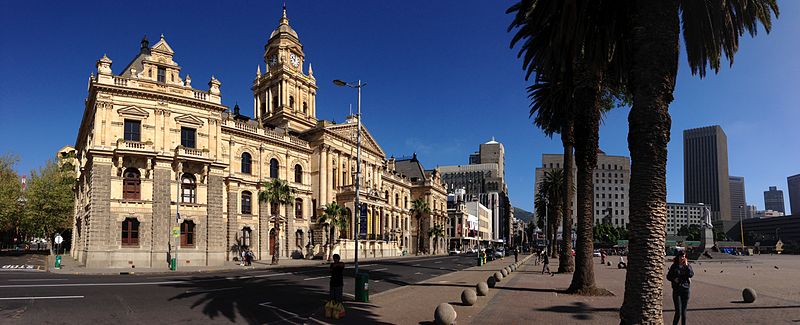 File:Cape Town City hall and Grand Parade.JPG