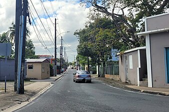 Northern terminus at PR-864 junction in Hato Tejas, Bayamón, looking south