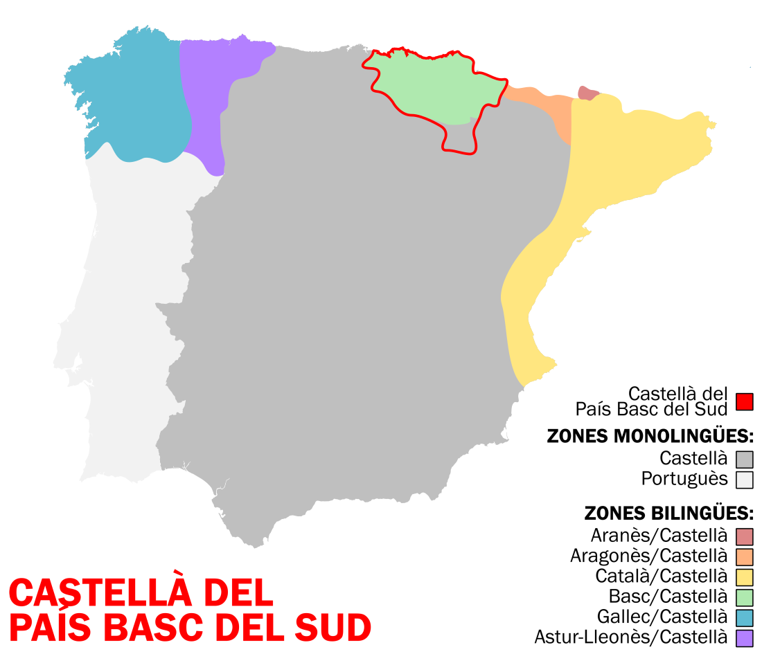 Castellà del País Basc Sud