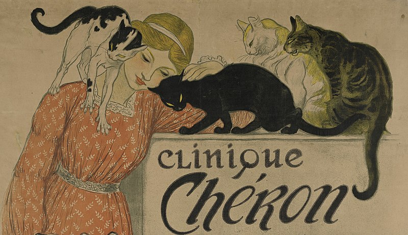 File:Cats in art - Clinique Chéron, RP-P-1968-308 (cropped).jpg