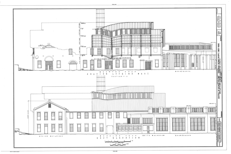 File:Central of Georgia Railway, Savannah Repair Shops and Terminal Facilities, Bounded by West Broad, Jones, West Boundary and Hull Streets, Savannah, Chatham County HAER GA,26-SAV,55- (sheet 13 of 17).png