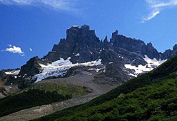 Cerro Castillo från öster.