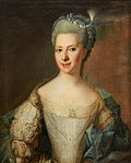 Charlotta Regina Sparre. Porträtt från 1762.