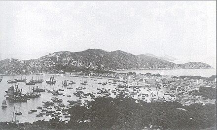 Cheung Chau settlement in 1919.