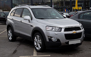 <span class="mw-page-title-main">Chevrolet Captiva</span> Motor vehicle