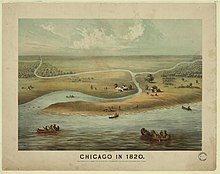 Chicago in 1820 Chicago in 1820.jpg