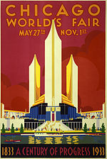 1933–34 Chicago World's Fair poster