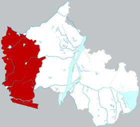 Localização de Hánshān Xiàn