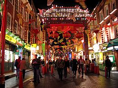 Chinatown in London where the company owns over 100 buildings Chinatown london.jpg
