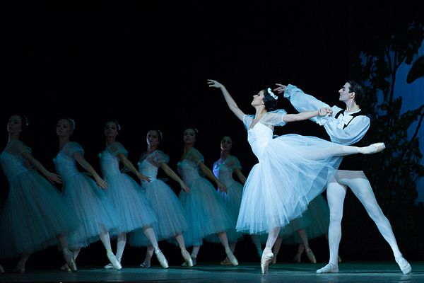 Scene from the ballet Les Sylphides