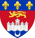 Current Coat of arms since the French Reconquest Coat of arms of Bordeaux, France.svg