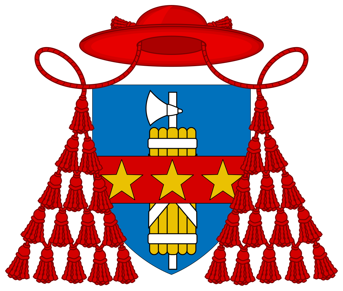 File:Coat of arms of Cardinal Mazarin.svg