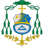 Coat of arms of Dennis Joseph Dougherty (Buffalo).svg