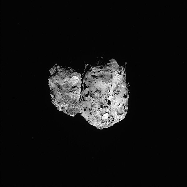 File:Comet 67P on 6 August 2014 NavCam.jpg