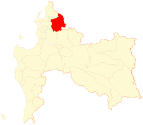 Location of Florida commune in the Biobío Region