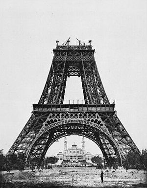 The Eiffel Tower under construction (August 1888) Construction tour eiffel5.JPG