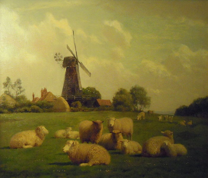 File:Copy of Herne Mill by William Sidney Cooper 1854-1927.JPG