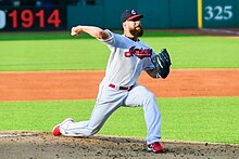 The Padres selected Corey Kluber in the 4th round. He is a 3x All-Star and 2x Cy Young Award winner. Corey Kluber (41770574245).jpg