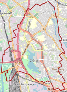 Carte OpenStreetMap