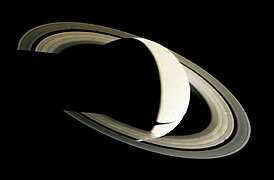 Saturne à 5,3 millions de kilomètres.