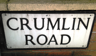 Crumlin Road Road in Belfast, Northern Ireland