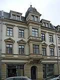 Apartment building in closed development