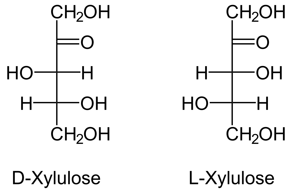 structure glucose d Wikipédia Xylulose â€”