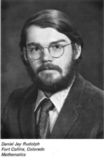 Daniel Rudolph American mathematician