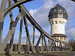 Wasserturm am Darmstädter Hauptbahnhof