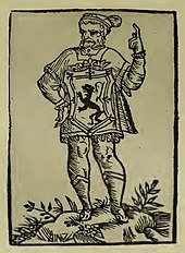 Sir David Lindsay of the Mount was Lord Lyon from 1542 to 1554. A poet and diplomat during Renaissance Scotland. David Lindsay Lord Lyon.jpg