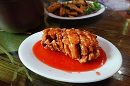 Sweet And Sour Wikipedia This video is a recipe about tangsuyuk(a deep fried pork with a sweet and sour sauce). sweet and sour wikipedia