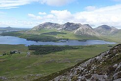 Derryclare, Bencorr & Benbaun from lower south ridge of Letterbreckaun.jpg