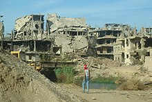 Destruction at Nahr al-Bared, 2007 Destruction at Nahr el Bared. Lebanon (2125999735).jpg