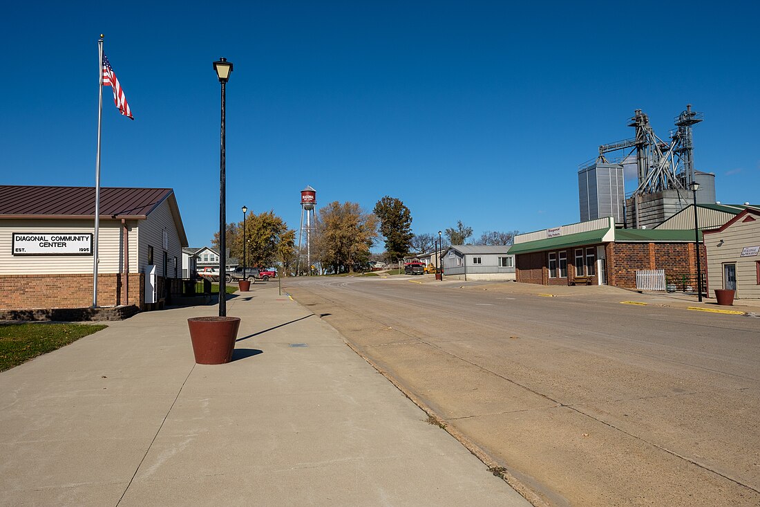 Diagonal, Iowa