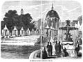 Die Gartenlaube (1856) b 420.jpg Die Wassertempel und Cascaden [des] Krystallpalastes zu Sydenham (D)