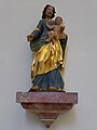 Dillingen, Kirche St. Johann, Heiliger Josef mit Jesuskind (Barock)