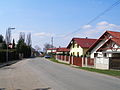 Čeština: Zástavba v Dnebohu. English: Houses in Dneboh.